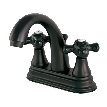 Kingston Brass KS7615PKX 4" Centerset Bathroom Faucet, Oil Rubbed Bronze KS7615PKX
